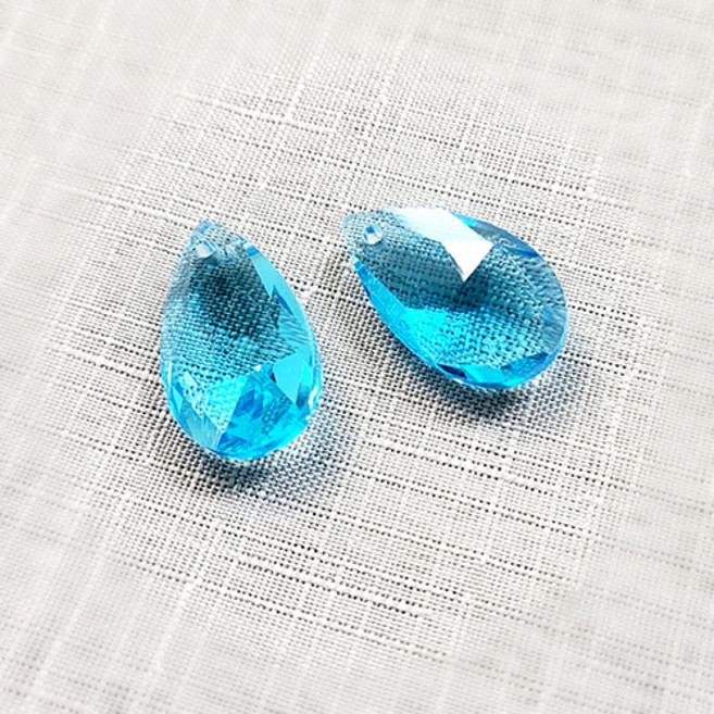 팬던트 작은사이즈 1 모음, ps-010  13-22mm 아쿠아 물방울