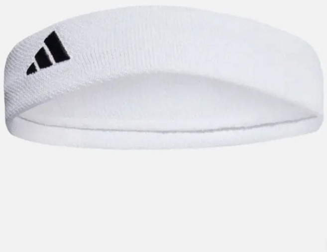 아디다스 헤드밴드 HT3908, 화이트, 1개