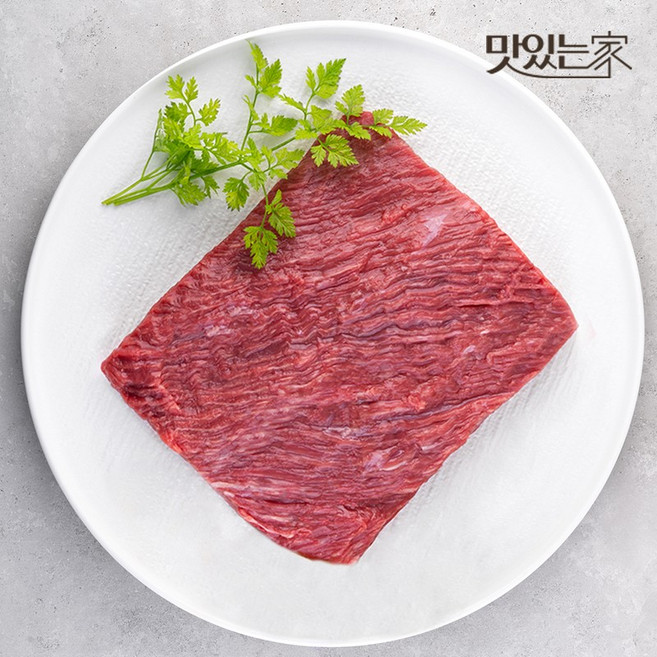 맛있는家 농협안심한우 1등급 한우 양지 국거리용 덩어리 300g