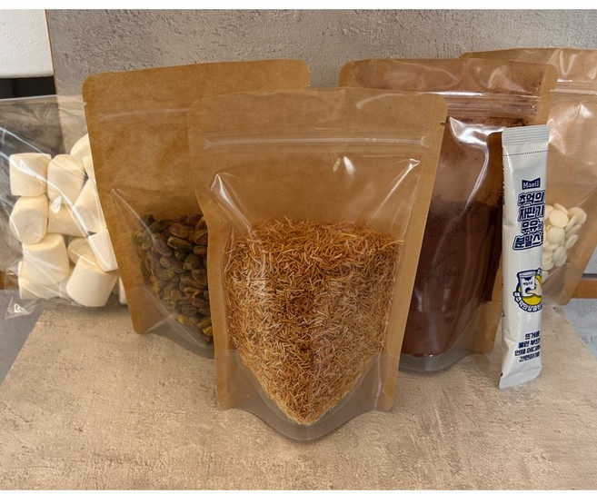 두쫀쿠 만들기 키트 세트 DIY 내용물 500g 10개분량 재료 모음, 1개, 두쫀쿠 만들기 세트