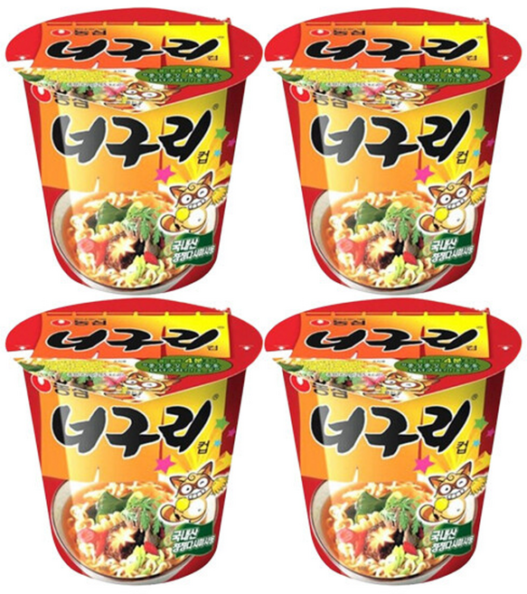 농심 너구리 작은컵 6x8 48개입, 48개