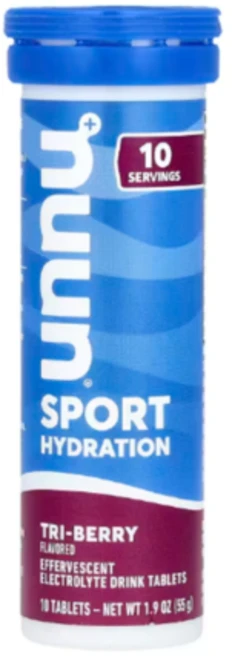 Nuun 스포츠 하이드레이션 전해질 발포 드링크 트라이 베리맛 10정, 1개 - 쿠팡