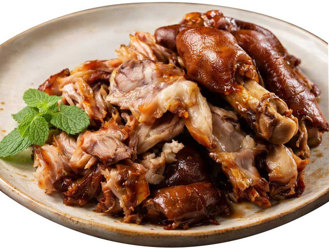 웰쉐프 미니 슬라이스 족발 400g 2개 바로먹는 냉장제품 새우젓 와사비 포함