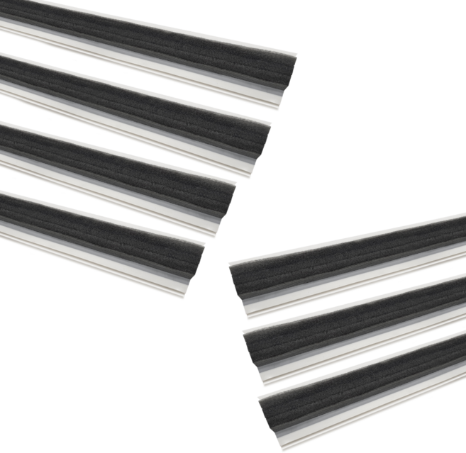 텍스토머 창문 끼움식 레일형 틈막이 문풍지 3847 상하 시공용 95cm, 3초틈막이 38-47mm(상하용), 7개