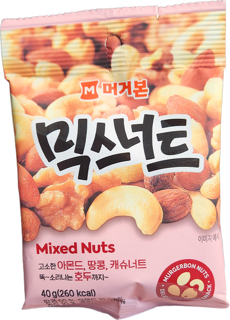 머거본 믹스너트, 40g, 96개