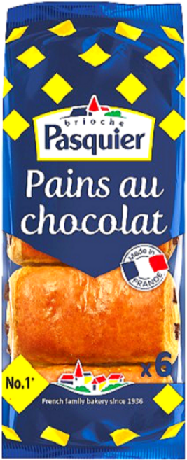 Pasquier 파스퀴에 팡오쇼콜라 (초콜릿12% 함유) 270g (45g X 6개입) 프랑스, 1개