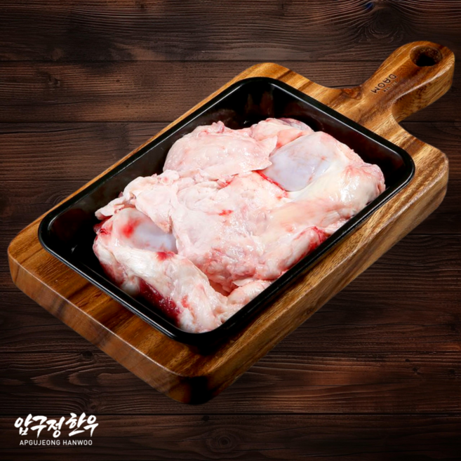 한우 도가니 스지 (냉동) 보양식 찜 수육 국물용 곰탕용 도가니탕 재료 사골 스지탕 몸보신 소뼈 힘줄 알스지 혼합 콜라겐 투뿔 마장동 프리미엄 국내산 소고기 [압구정한우], 1개, 1.5kg (500gx3) 도가니