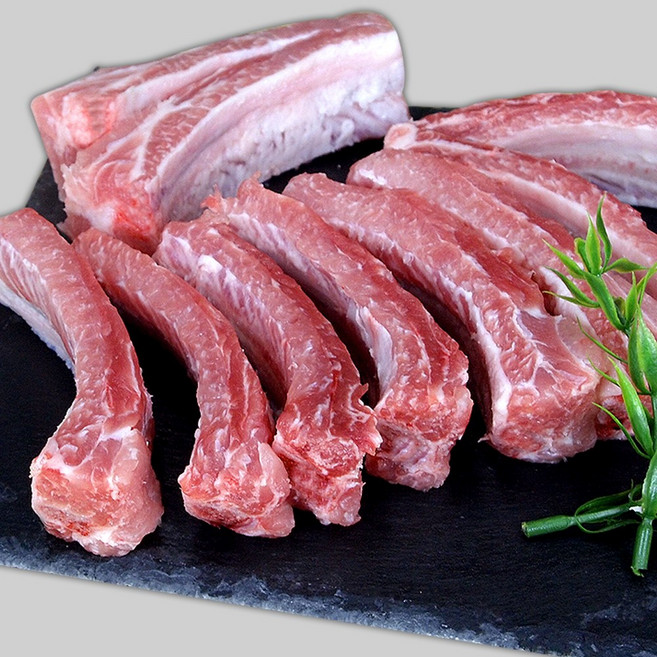 [으뜸한돈] 국내산 한돈 등갈비 500g 냉동, 1팩