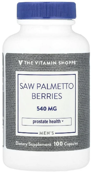 더비타민샵 남성 쏘팔메토 베리 540mg Mens Saw Palmetto 캡슐 100정, 1개 - 쿠팡