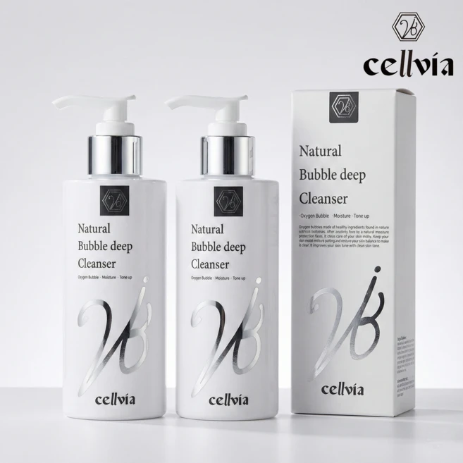 셀비아 내추럴 버블 딥 클렌져(200ml), 200ml, 2개 - 쿠팡