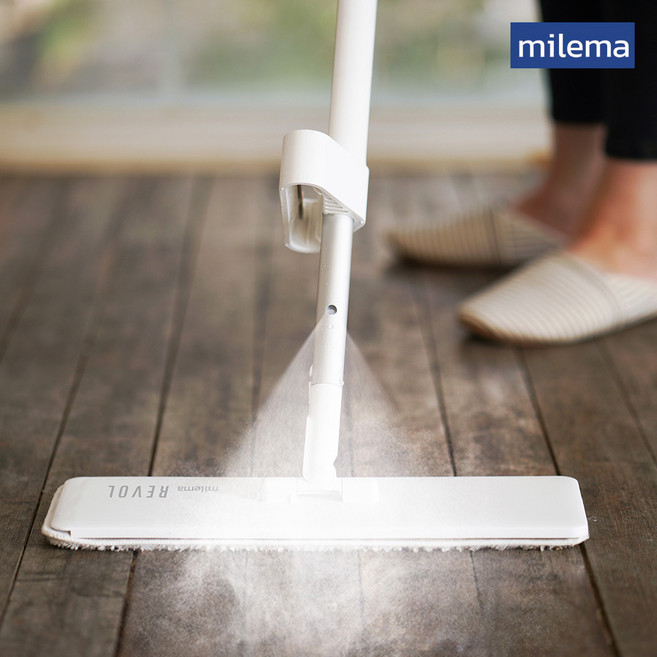 [밀레마노터치 스프레이 밀대걸레 청소기 밀레마 레볼 v2 리필 걸래패드 물걸레 마대걸레 청소밀대, 1개