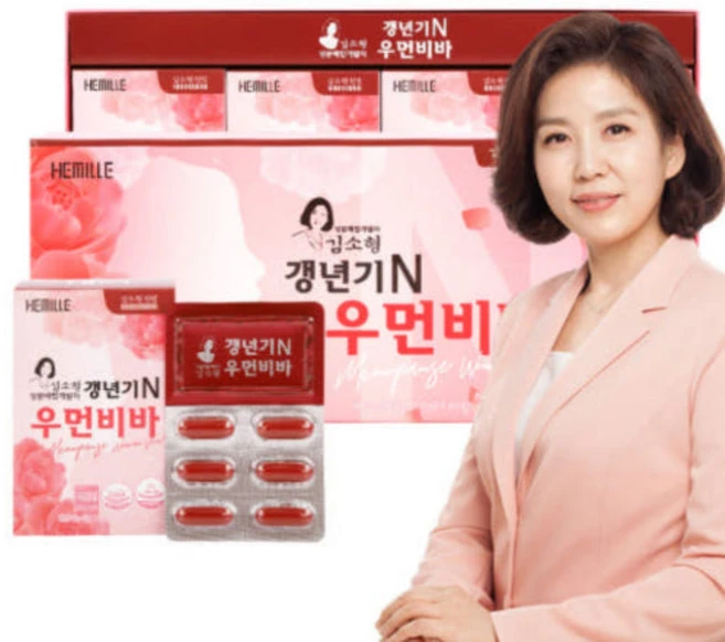 김소형 갱년기N우먼비바 (1 000mg x 120캡슐), 1개, 120정 - 쿠팡