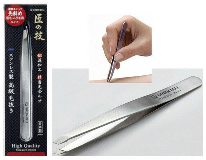 일본 그린벨 G-2151 匠 技 장인의기술 고급족집게(사선) 쪽집게 당일4시발송마감
