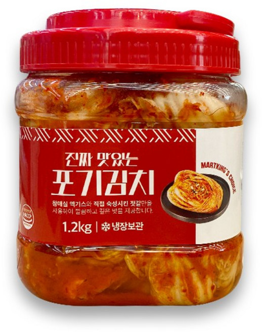 진짜맛있는 포기김치 1.2kg, 1개
