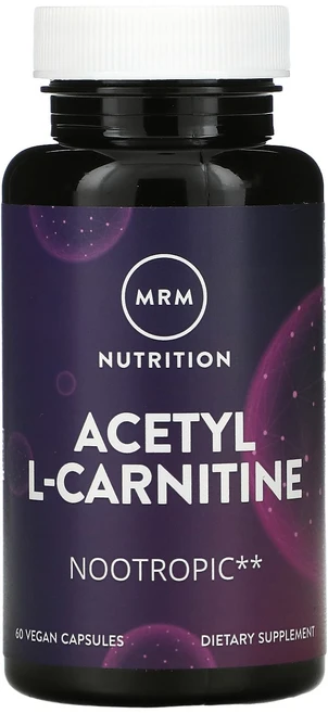 MRM Nutrition 아세틸 l-카르니틴 베지캡슐 60정, 1개, 60개 - 쿠팡