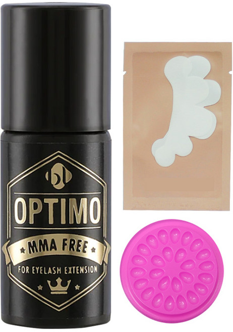 옵티모글루 5g 2초글루 환경부 안전기준 적합 신고가 완료된 제품 속눈썹연장, 1개