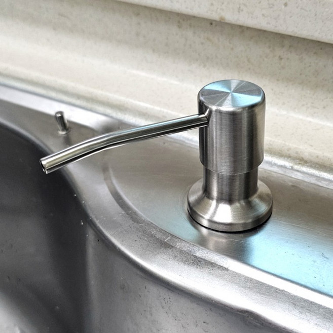 매립형 주방 싱크대 세제통 500ml, 상세페이지 참조, 1개