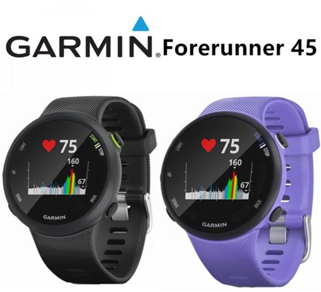Garmin Forerunner 45 GPS 야외 러닝 광학 심박수 시계는 여러 언어를 95%, [01] 옵션1