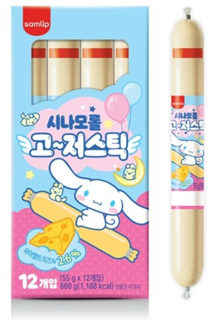 시나모롤 고저스틱 4박스, 660g