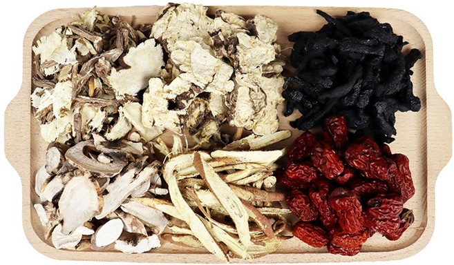 자연닮음 국산 사물차 세트 1.4kg, 1개, 1개입