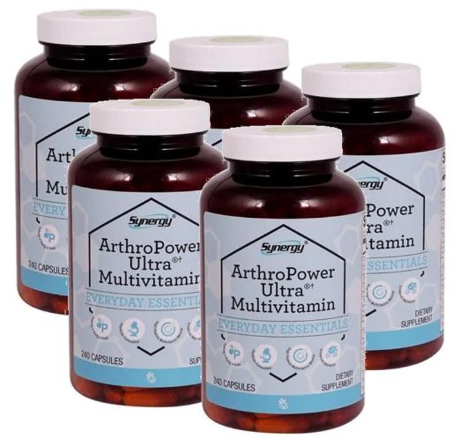 비타코스트 시너지 아르트로파워 울트라 멀티비타민 캡슐 Vitacost Synergy Ultra Multivitamin, 5개, 240정 - 쿠팡