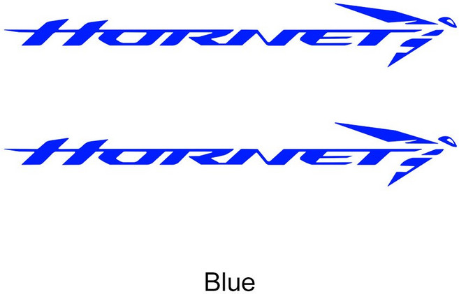 혼다 CB 250 750 900 CB500 CB750 CB600F CB600 CB900 F CB1000 호넷 오토바이 반사 스티커 액세서리, Blue, 1개