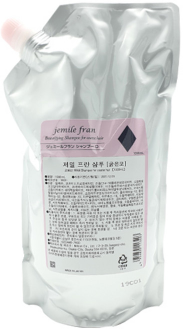 밀본 제밀프란 다이아 샴푸 1000ml 굵은모, 1개, 1L