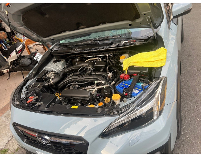 SUBARU 汽車電池更換 Q100 Q-100, 1個