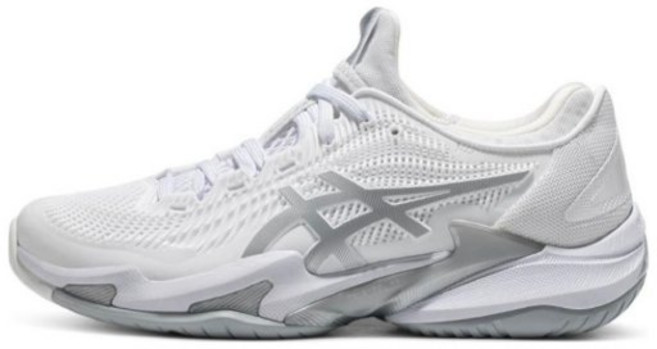 ASICS(아식스) Court FF 3 내마모 통기성 로우탑 테니스화 여성용 화이트그레이 1042A220-100