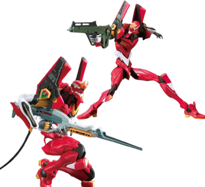 RG 인조인간 에반게리온 양산형모델 02호 소류 아스카 랑그레이 프라홈집게액션베이스, 1개