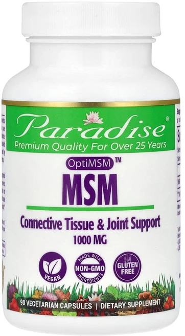 파라다이스허브 MSM 1000mg 베지 캡슐 90정, 1개 - 쿠팡
