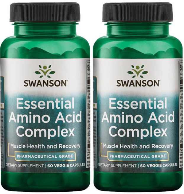 스완슨 에센셜 아미노 애시드 컴플렉스 베지 캡슐, 60정, 2개