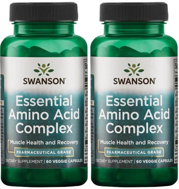 스완슨 에센셜 아미노 애시드 컴플렉스 베지 캡슐, 60정, 2개 - 쿠팡