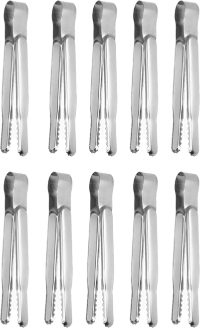 국내 생산 키친리 스텐 미니 얼음집게 10개