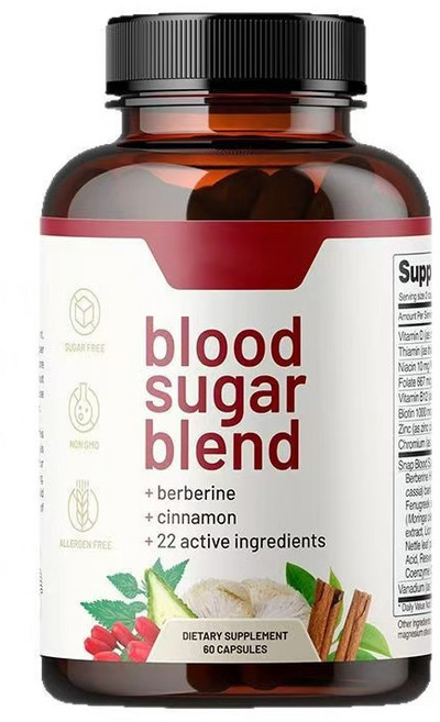 혈당 혼합물 - 건강한 혈당 및 췌장 기능 지원 1박스 120정, 1개