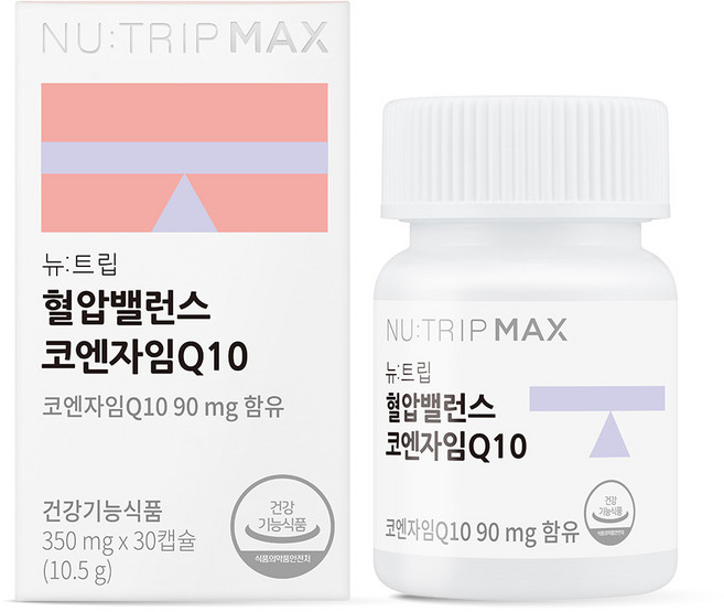 뉴트립 혈압밸런스 코엔자임Q10 350 mg, 1개, 30정