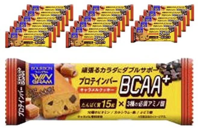 부르본 프로틴 바 BCAA+ 캐러멜 쿠키, 40g, 18개 - 쿠팡