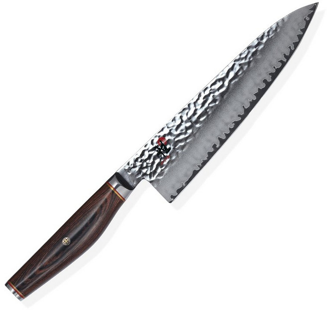 MIYABI 미야비 [ 6000MCT 소도 200mm 일본제 ] 다층강 망치 셰프 나이프 기후현 세키시제 [일본 정규 판매품] 34073-201, 1개