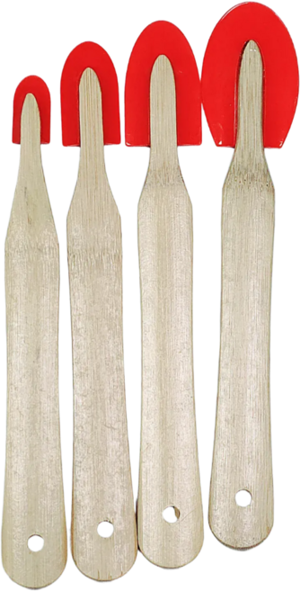 퀵마켓 그립감 좋은 고급형 실리콘 헤라 4종 세트, 1세트