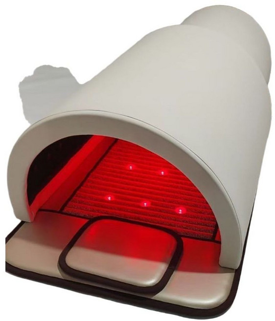 원적외선 온열 돔 미용 기기 찜질 사우나기 전신, 화이트(방수+발열패드)