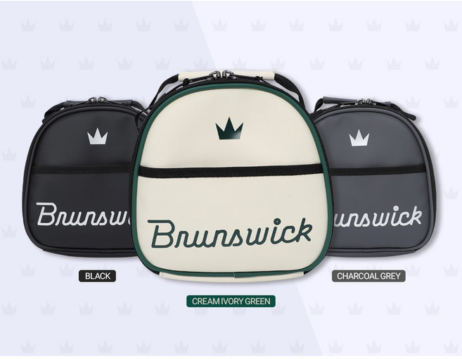 브런스윅 매트 1볼 토드백 ( 블랙 / 크림 아이보리 그린 / 챠콜 그레이 ), 1개