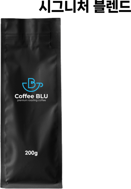커피블루 커피블루-시그니처블렌드200g, 1개, 200g, 고운분쇄