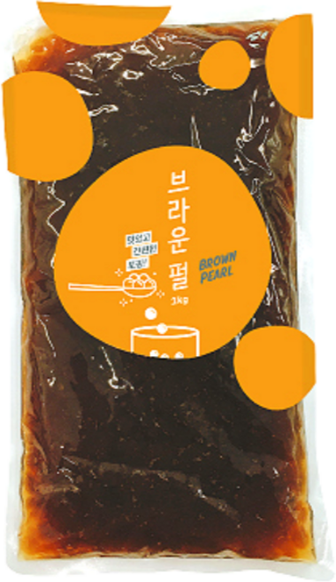 브라운펄, 1개입, 3개, 1kg