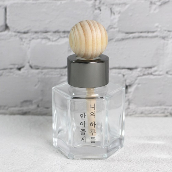 디퓨저용기 - 육각 헥사곤 50ml ( 스틱포함 ) diy 디퓨져 만들기 재료 공병, 투명, 블랙