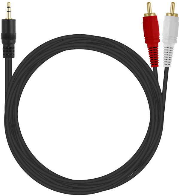 넥스트유 NEXT-1585ST-2RC 스테레오 2RCA 케이블(M-M) 2M, 1개