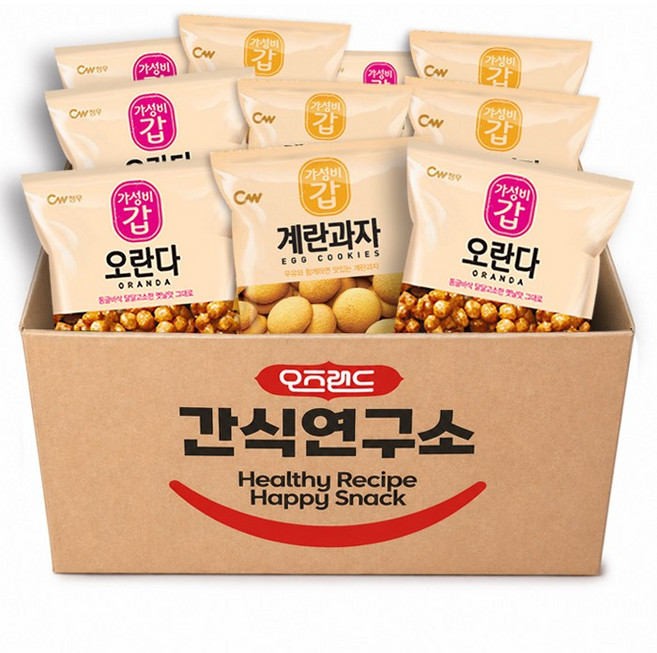 오즈랜드 cw 오란다+계란과자, 1박스, 오란다5봉+계란과자5봉