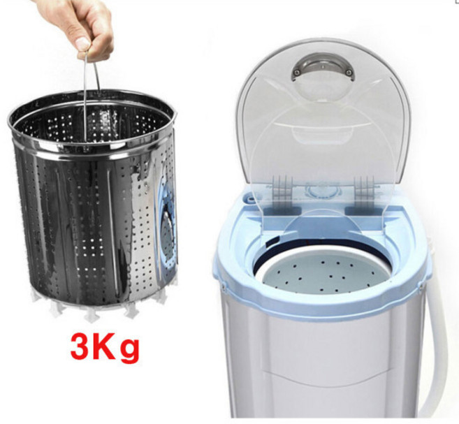 야채 음식물 탈수기/소형 업소용 쓰레기/신일//선물 만두소 김치 행주 스테인레스, 1개