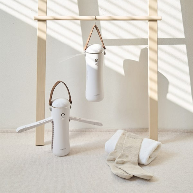 온가담 휴대용 옷 건조기, OGD-LV01-MS21B, 화이트