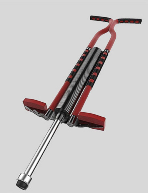 정품-스카이 콩콩 레드 성인용 청소년 유산소운동 포고스틱 점핑운동, 블루2개, 1개