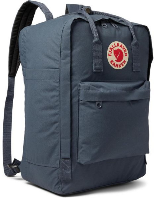 Fjallraven 피엘라벤 칸켄 노트북 17\" 백팩 스카이 블루 스포츠 등산가방 학생 395345, 원 사이즈, Graphite